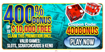 las vegas usa casino 400 bonus